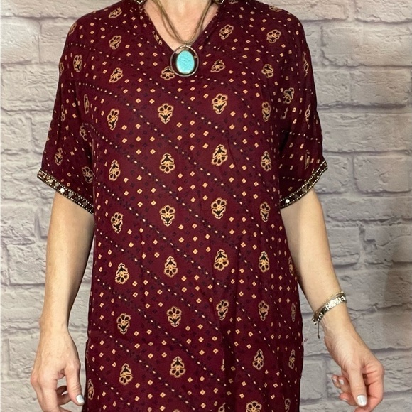 Gorgeous Indian tunic blouse - Picture 4 of 7
